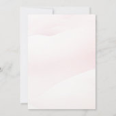 ジェンダースペインのリビール招待状Azul o Rosa 招待状 (裏面)