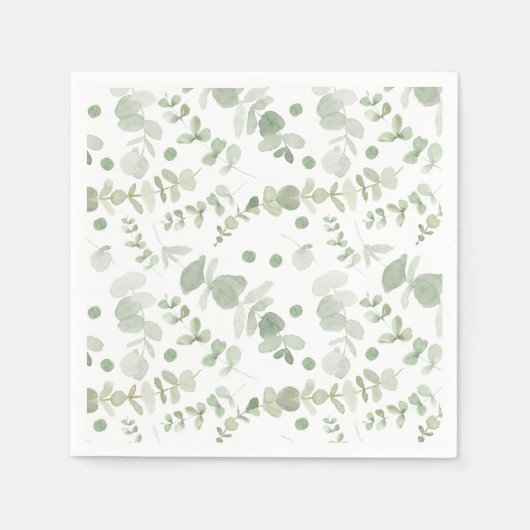 ジェンダーニュートラルベビーシャワーナプキン スタンダードカクテルナプキン (正面)