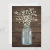 ジェンダーニュートラル ベビーブレス ベビーシャワー 招待状 (裏面)