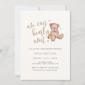 ジェンダーニュートラル ボヘミアンスタイル 待ちきれない  招待状 (正面)