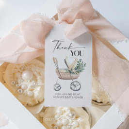 ジェンダーニュートラル ボーホー ベビーカー ベビーシャワー ギフトタグ