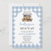 ジェンダーニュートラル ローカルベビーシャワー 招待状 (正面)