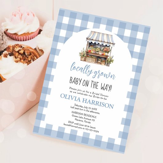 ジェンダーニュートラル ローカルベビーシャワー 招待状