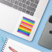 ジェンダーノンバイナリー Pride シール (ノートパソコンとiPhone)