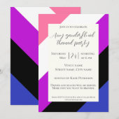 ジェンダーフルイドクィア フラッグパーティー 参加案内 招待状 (正面/裏面)