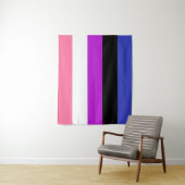 ジェンダーフルイド旗 50 x 60 タペストリー (インサイチュ)