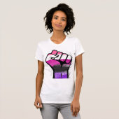 ジェンダーフルイド・プライド・レジスタンス Tシャツ (正面フル)