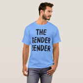 ジェンダーベンダーの引用フレンド Tシャツ (正面フル)