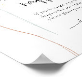 ジェンダーリビールおむつラッフルベビーシャワーゲーム ポスター (角)