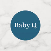 ジェンダーリビールギンガムアンドサンフラワーベビーQ コンフェッティ (スモール正面)