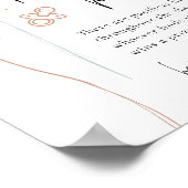 ジェンダーリビールパシファイヤー狩りベビーシャワーゲーム ポスター (角)