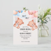 ジェンダーリビールパーティー エンクロージャーカード (スタンド正面)