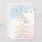 ジェンダーリビールパーティー, ジェンダーリビール, 男の子？女の子？ 招待状 (正面)