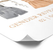 ジェンダーリビールパーティー、彼か彼女、ウェルカム、赤ちゃん ポスター (角)