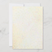 ジェンダーリビールピンクブルーベビーシャワー招待状 招待状 (裏面)