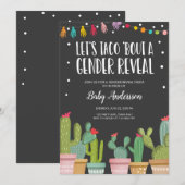 ジェンダーリビールフェスタ招待状ベビーシャワー 招待状 (正面/裏面)