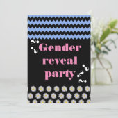 ジェンダーリビールベイビーシャワー招待状 招待状 (スタンド正面)