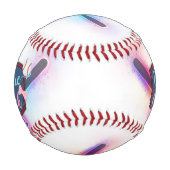 ジェンダーリビールベースボールゲストブック 野球ボール (裏面)