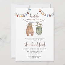 ジェンダーリビールミニマリスト中立ベビー