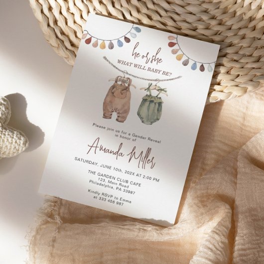 ジェンダーリビールミニマルベビー セーブザデート