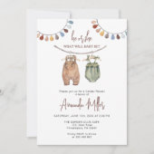 ジェンダーリビールミニマルベビー セーブザデート (正面)