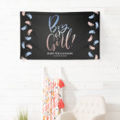 ジェンダーリビール夜間パーティー装飾濃いバナー 横断幕 (インサイチュ)