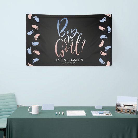 ジェンダーリビール夜間パーティー装飾濃いバナー 横断幕 (トレードショー)