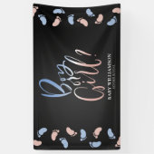 ジェンダーリビール夜間パーティー装飾濃いバナー 横断幕 (縦)