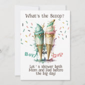 ジェンダーリビール招待状のご紹介 招待状 (正面)