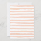 ジェンダーリビール招待状、弓と矢、部族 招待状 (裏面)