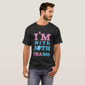 ジェンダーリビール または チーム＆チーム Tシャツ (正面フル)