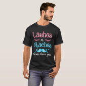 ジェンダーリビール まつ毛?ひげ?ママが愛してる Tシャツ (正面フル)