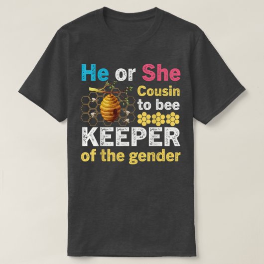 ジェンダーレヴェアの飼育員であるいとこの人 Tシャツ (デザイン正面)