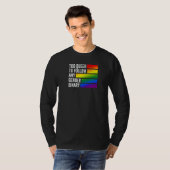 ジェンダー二元論なんてクソくらえ Tシャツ (正面フル)