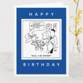 ジェンダー再代入クリニックの漫画 カード (黄色い花)