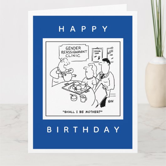 ジェンダー再代入クリニックの漫画 カード (正面)