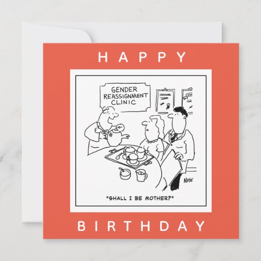 ジェンダー再代入クリニックの漫画 カード (正面)