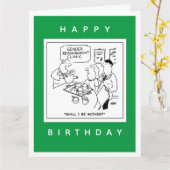 ジェンダー再代入クリニックの漫画 カード (黄色い花)