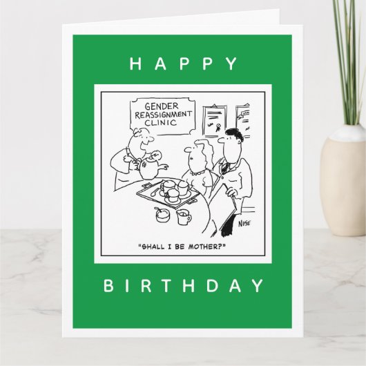 ジェンダー再代入クリニックの漫画 カード (正面)
