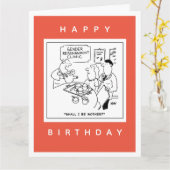 ジェンダー再代入クリニックの漫画 カード (黄色い花)