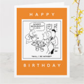 ジェンダー再代入クリニックの漫画 カード (黄色い花)