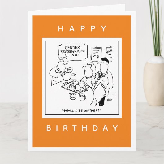 ジェンダー再代入クリニックの漫画 カード (正面)