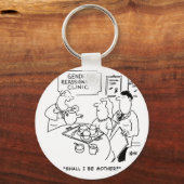 ジェンダー再代入クリニックの漫画 キーホルダー (正面)