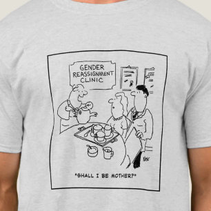 ジェンダー再代入クリニックの漫画 Tシャツ