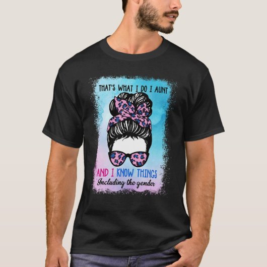ジェンダー叔母のジェンダー叔母のキーパー Tシャツ (正面)