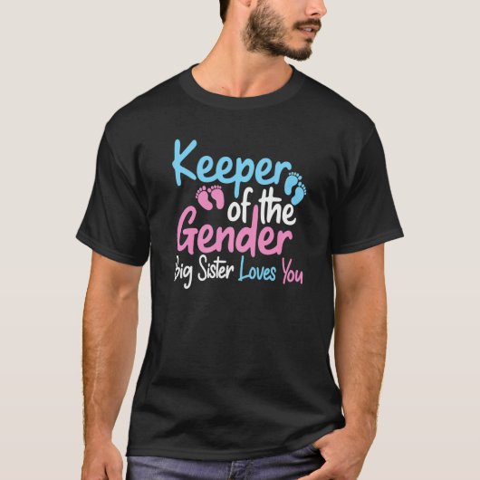 ジェンダー姉のキーパー可愛いゲンが大好き Tシャツ (正面)