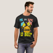 ジェンダー彼または彼女のグラミーTo Beeベビー発表 Tシャツ (正面フル)