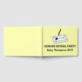 ジェンダー明け方ゲーマーコントローラーのボーイガール ゲストブック (全面)