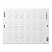 ジェンダー明らかに広がる愛ではなくGermsハンドサニタイザー ラベル (フルシート)