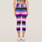 ジェンダー流体フラグカプリス カプリレギンス (裏面)